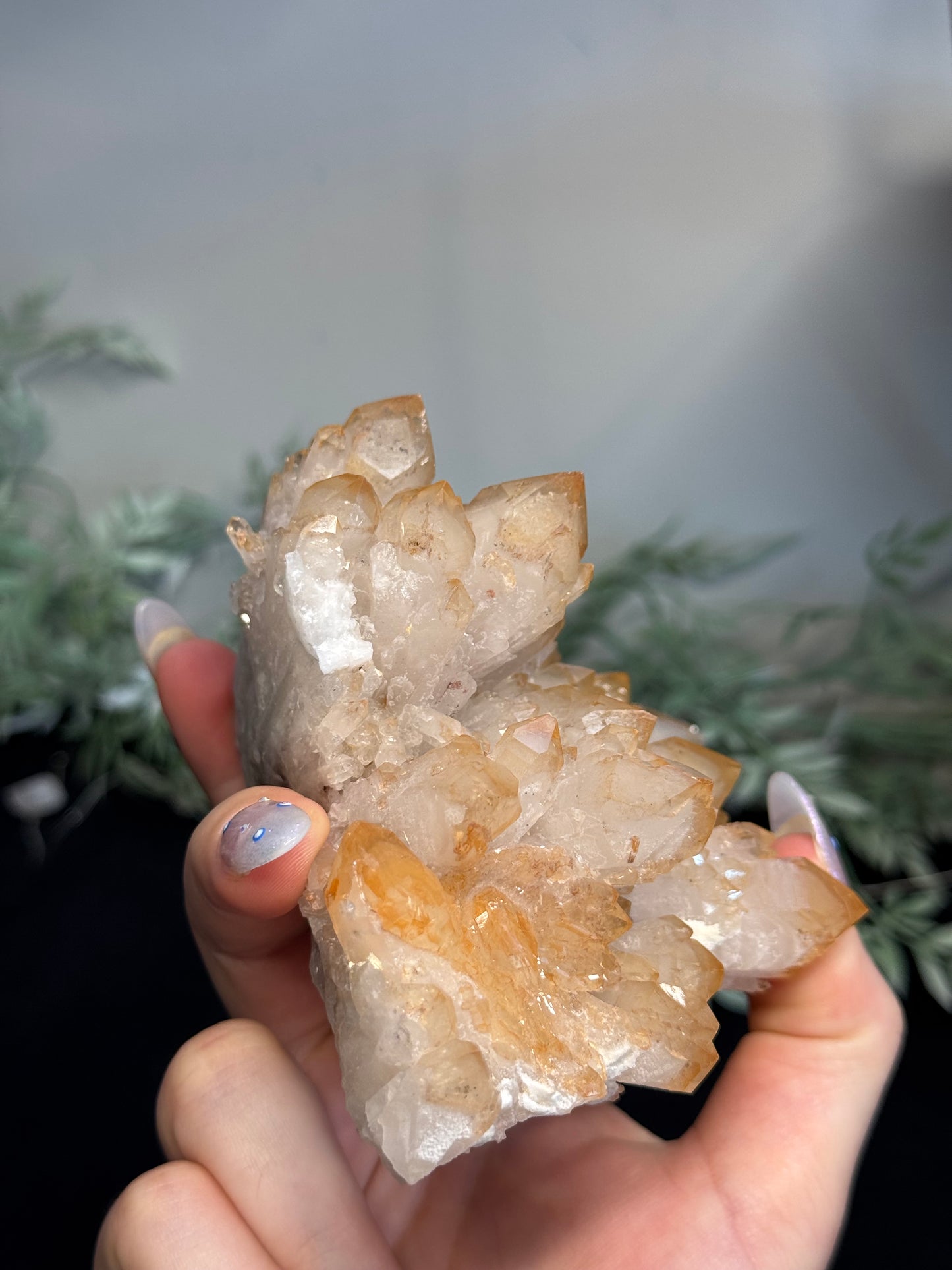 Orange river quartz