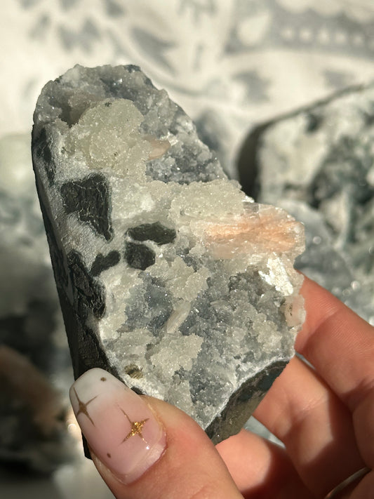 Chalcedony from Maharashtra, India