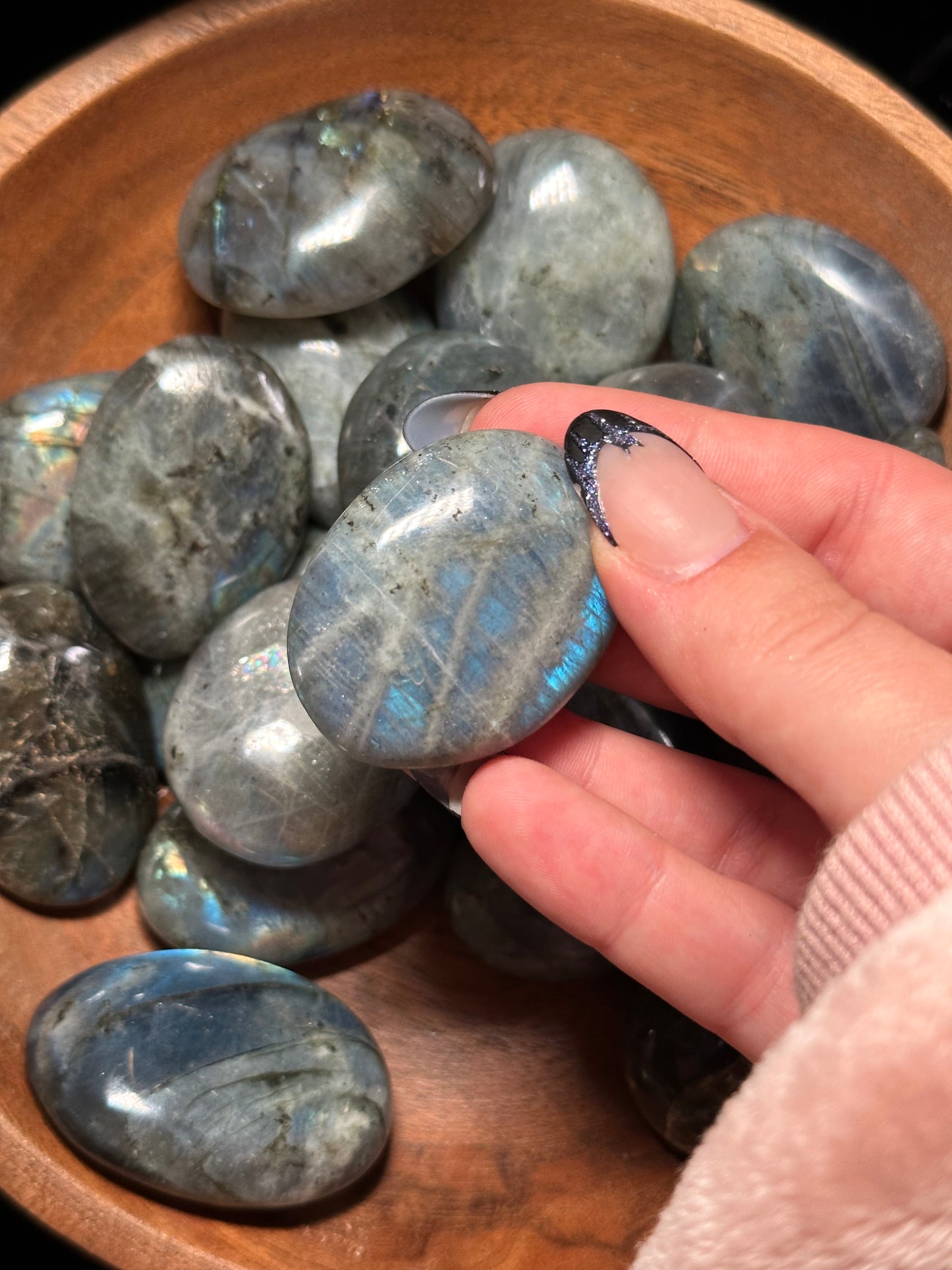 Labradorite Mini Palmstones - Random