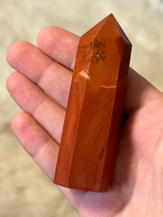 Red jasper tower A