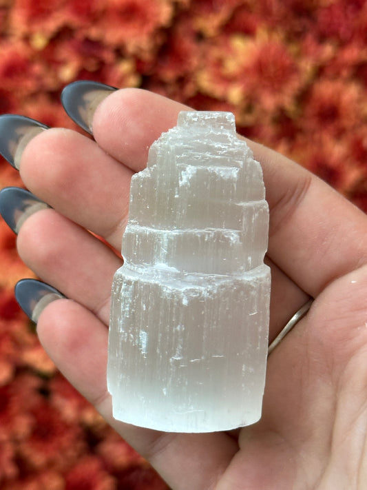 Satin spar selenite