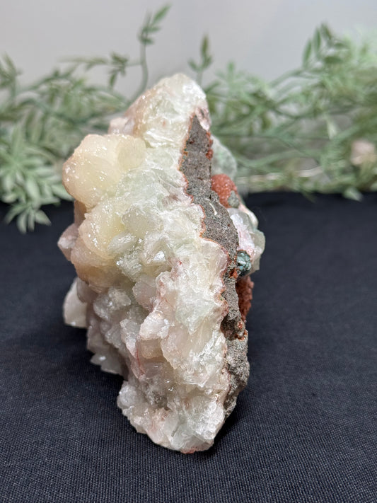 Apophyllite, Stilbite - India