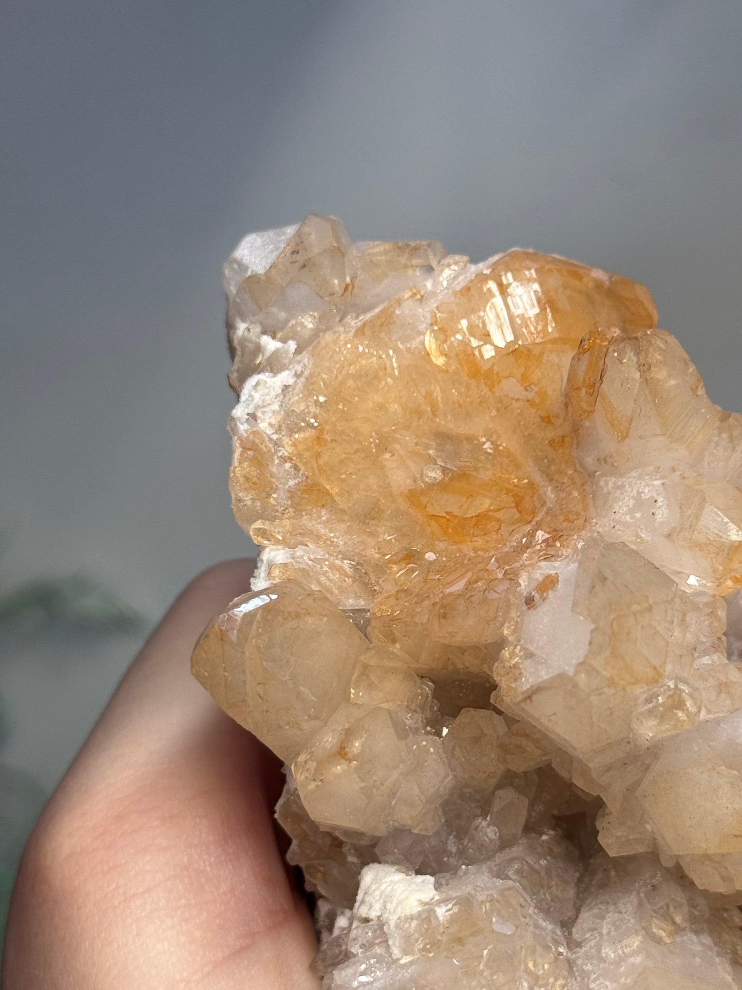 Orange river quartz