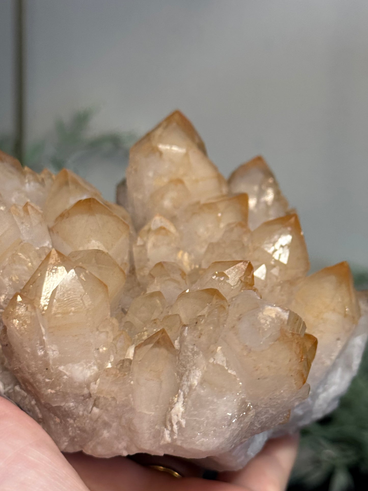 Orange river quartz