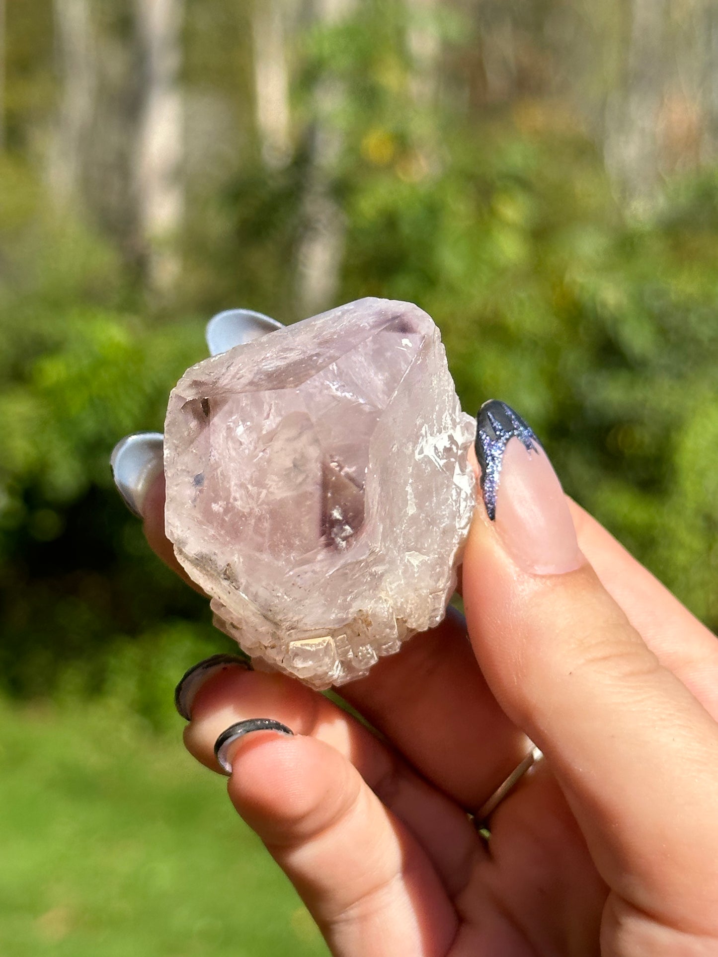 Phantom Amethyst Top Polished Point