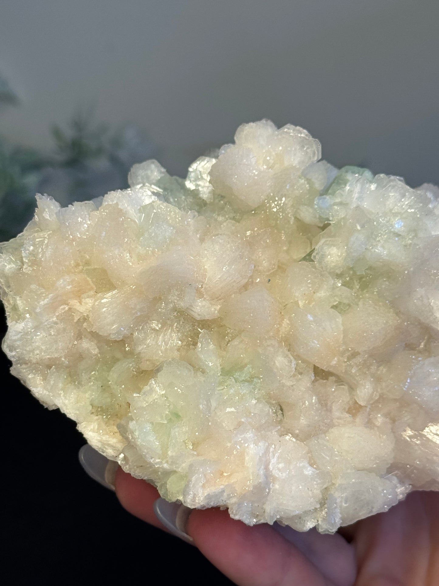 Apophyllite, Stilbite - India