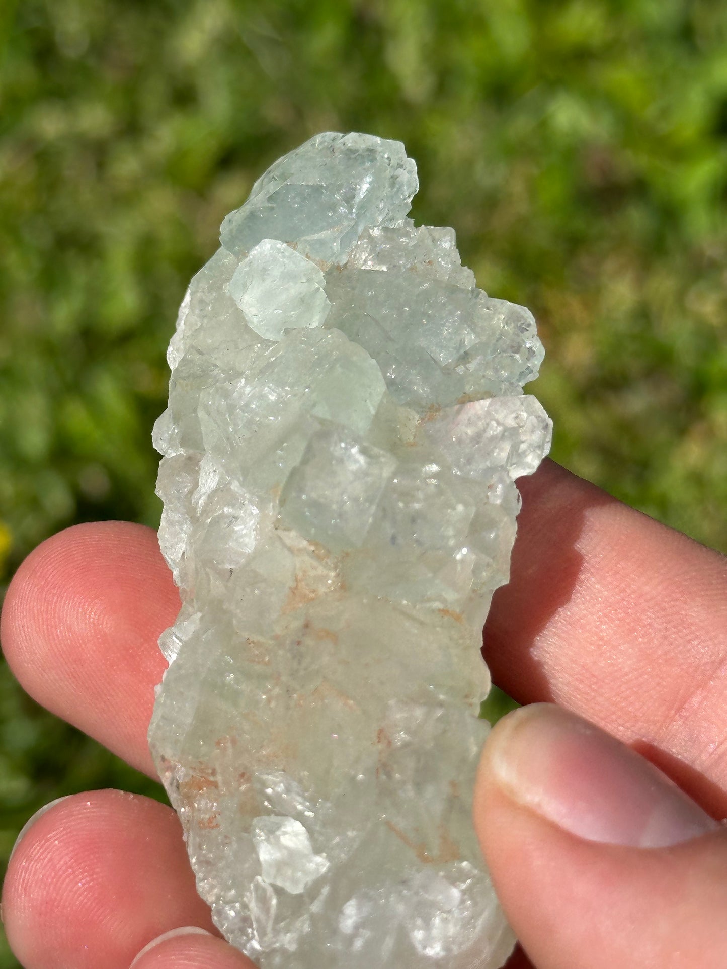 Green apophyllite | India