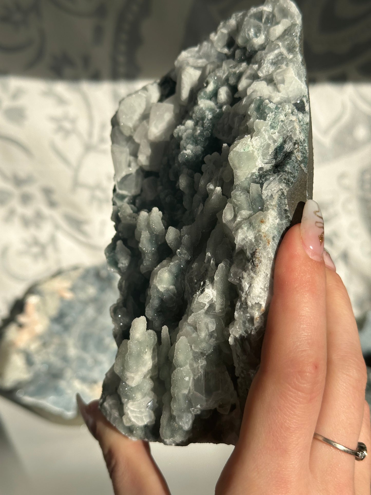 Chalcedony from Maharashtra, India