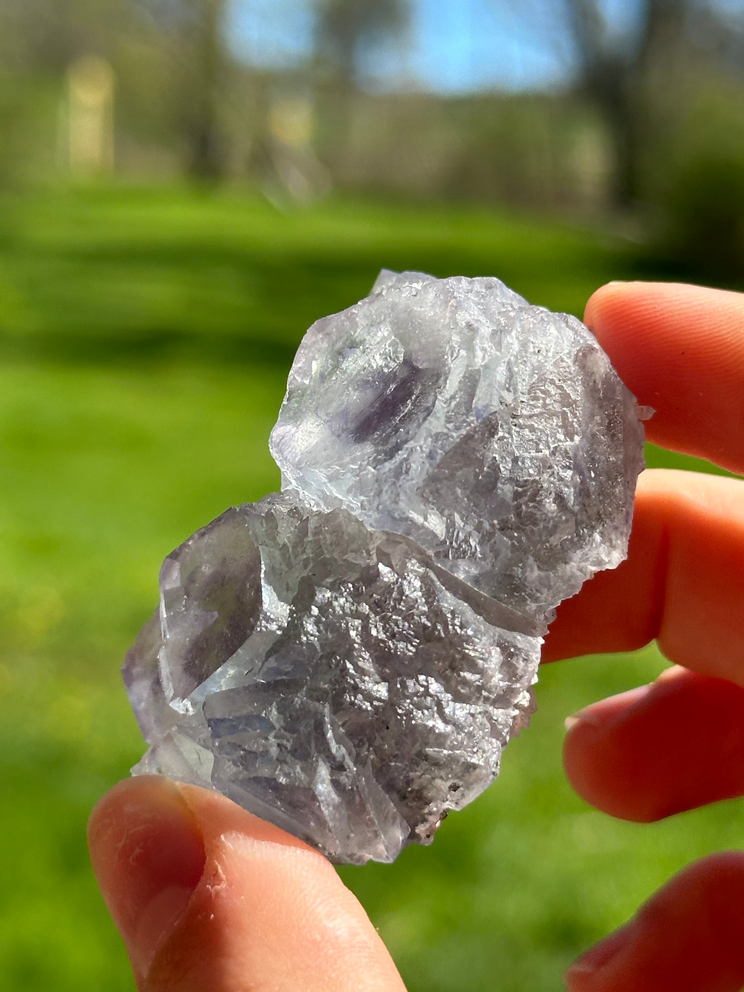 YGX fluorite with pyrite