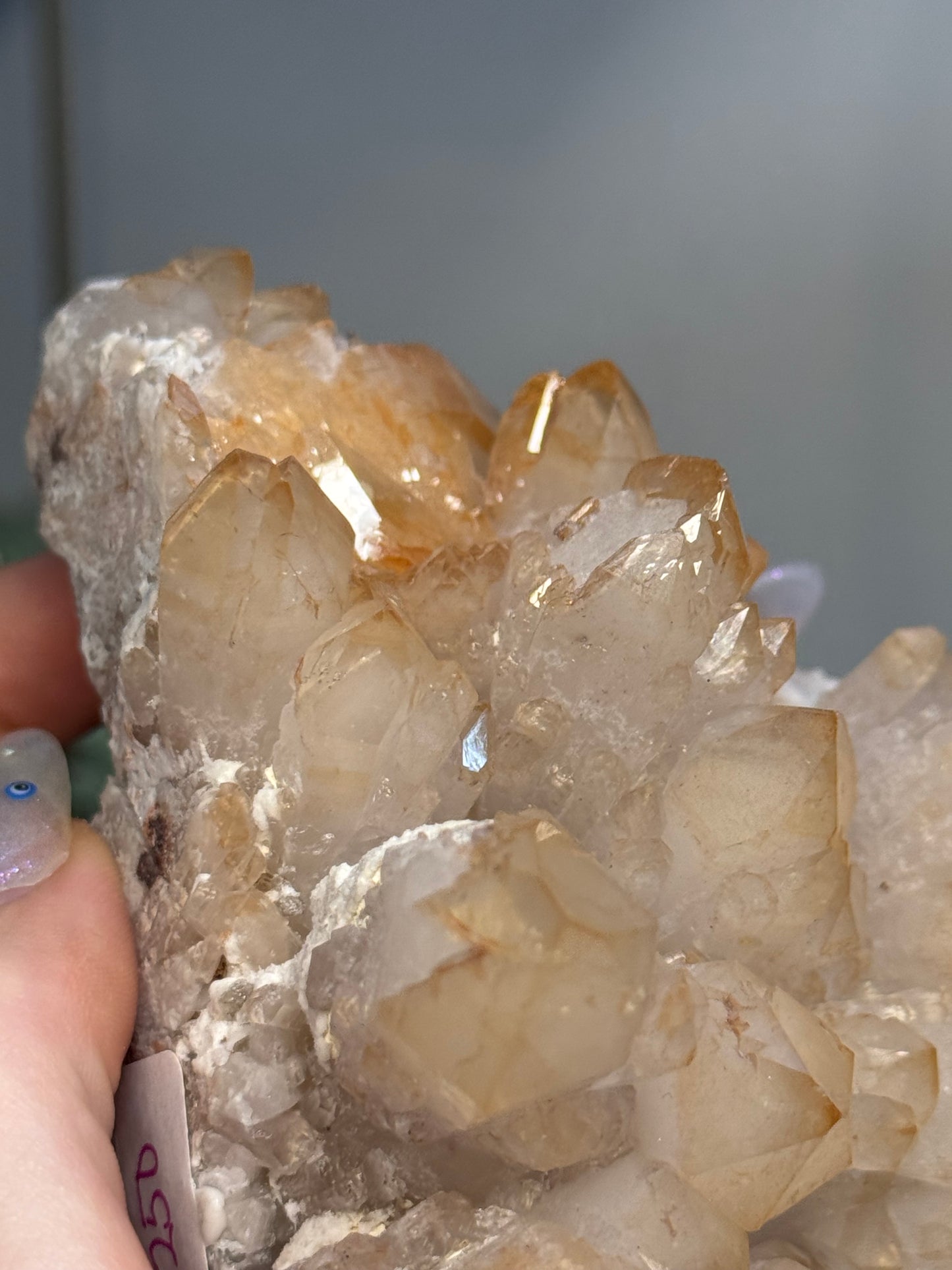 Orange river quartz