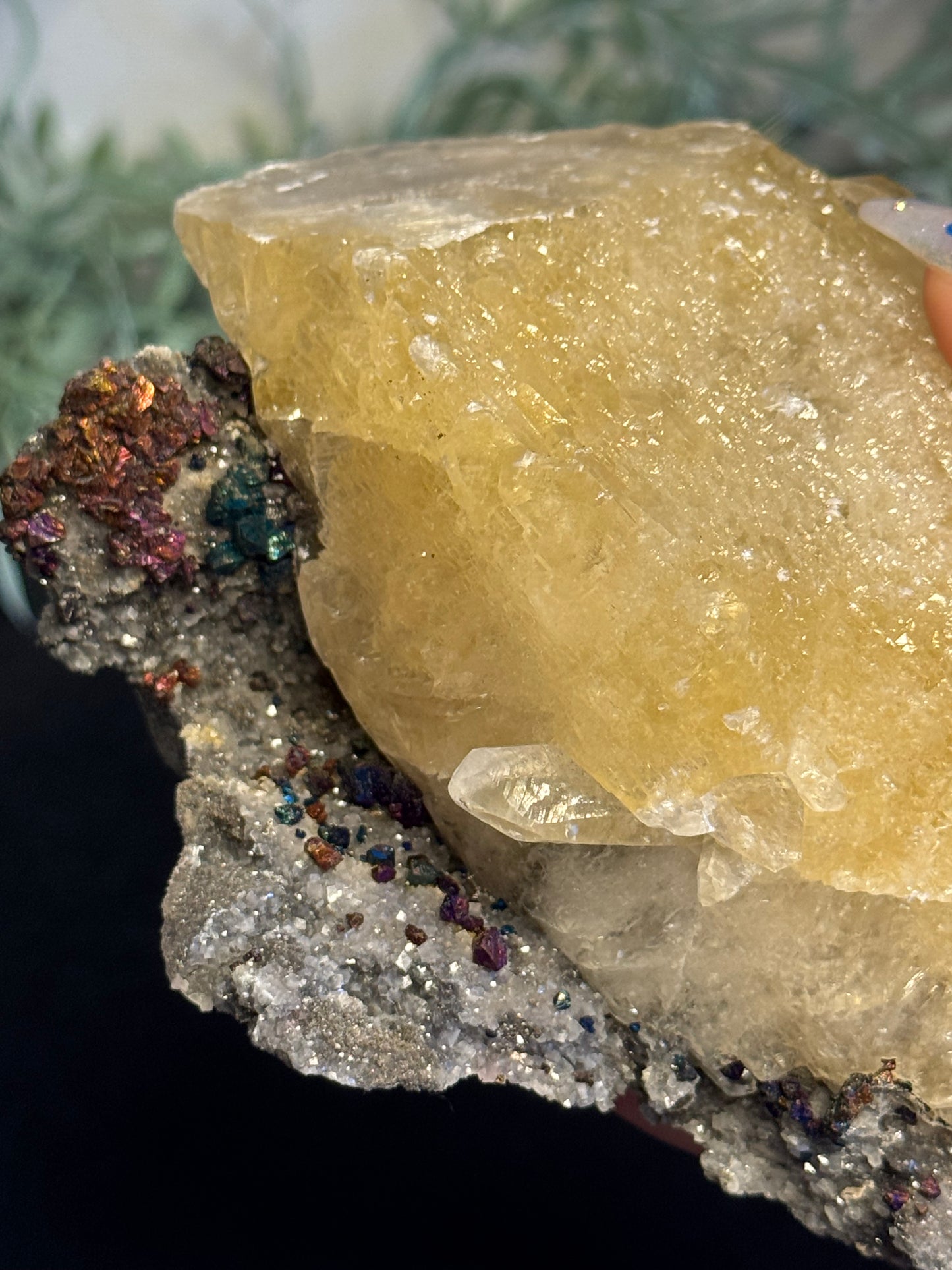Calcite, Chalcopyrite - Missouri