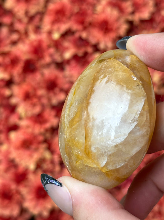 Golden Healer Palmstone