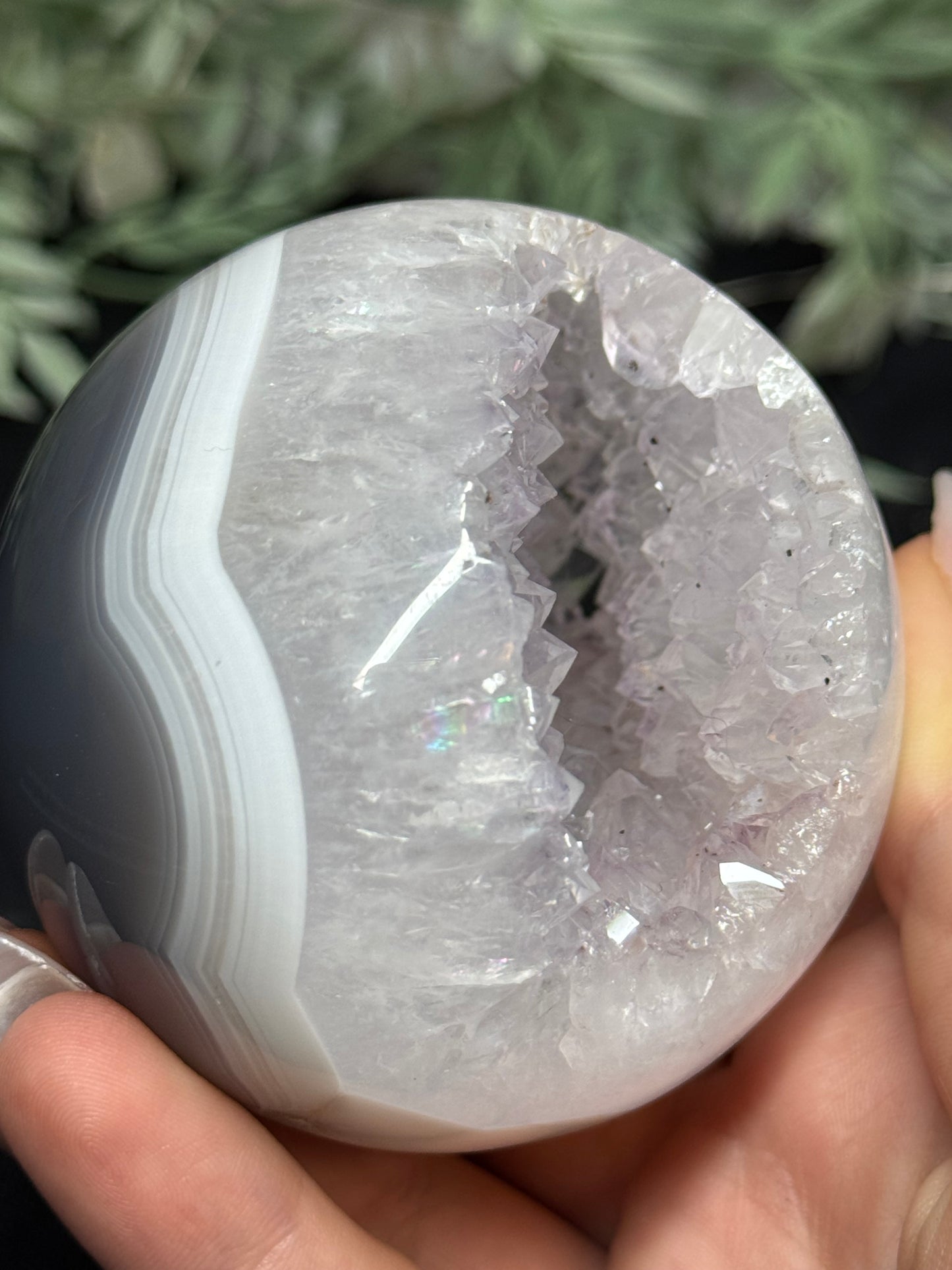 Agate sphere