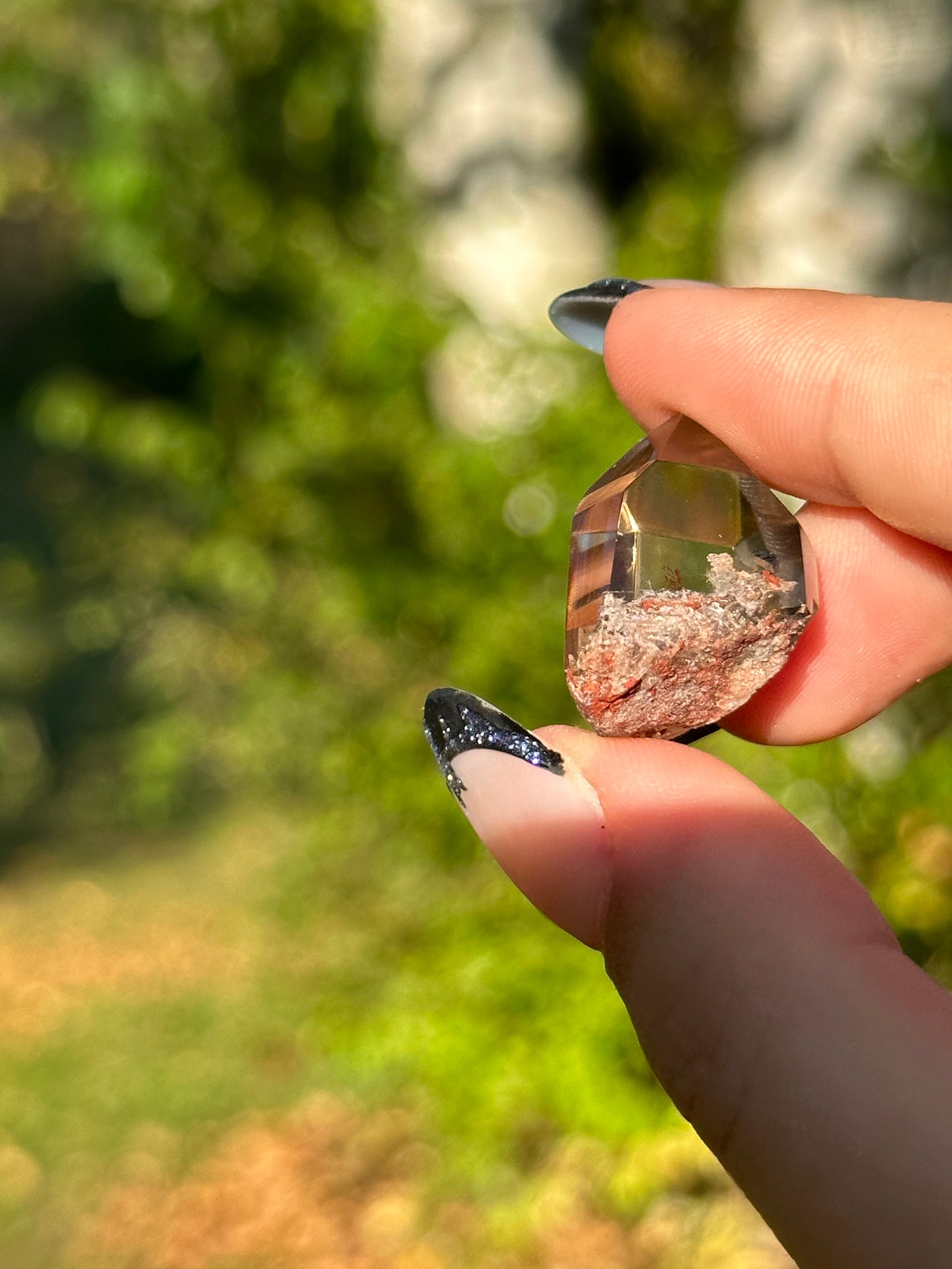 Mini Garden Quartz (Lodalite) Freeform