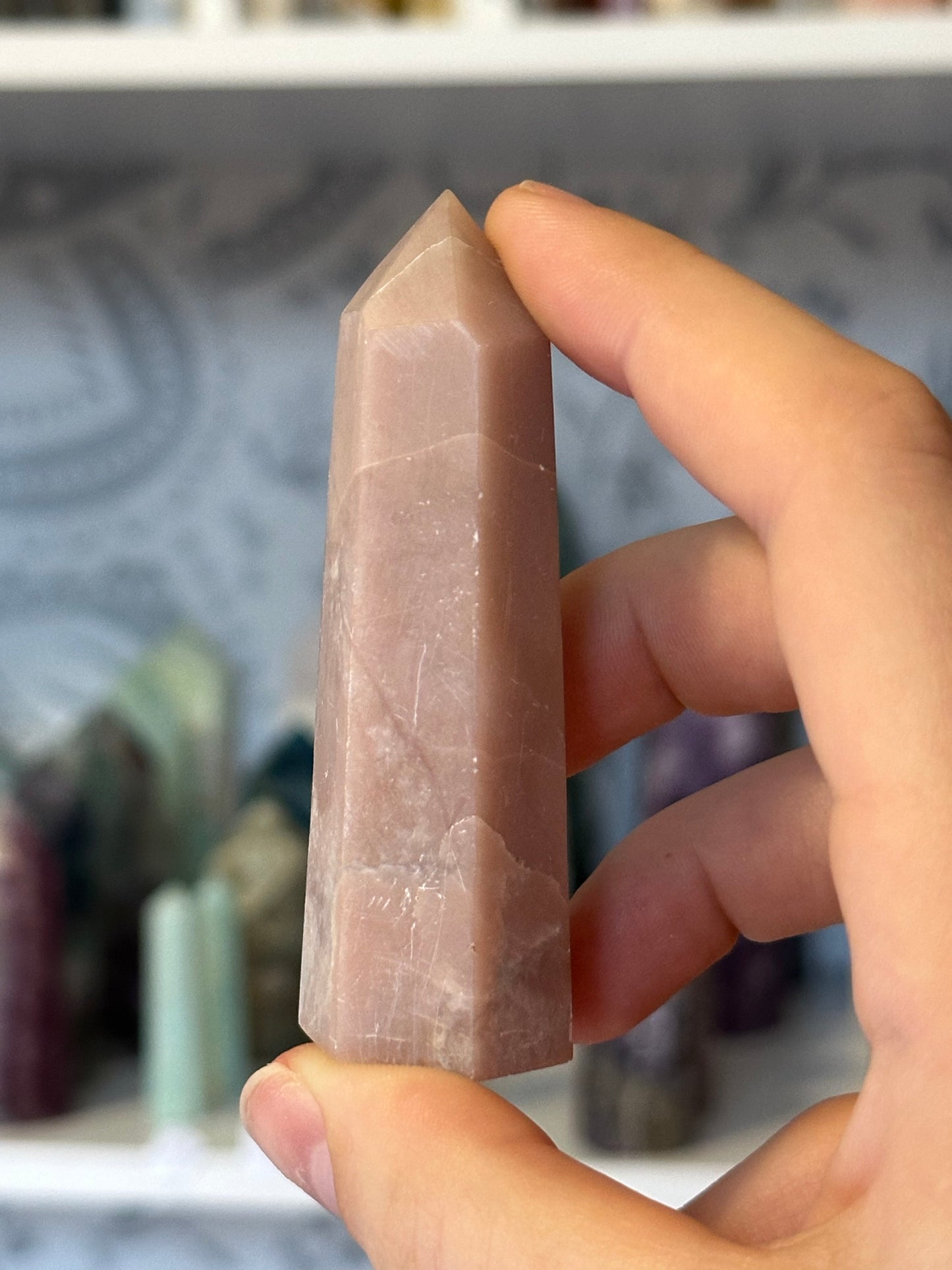 Pink opal tower C