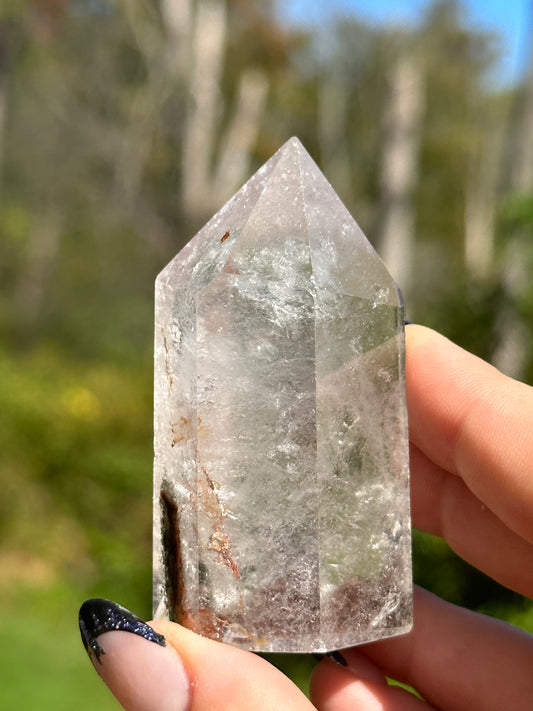 Garden Quartz (Inclusion Quartz) Point