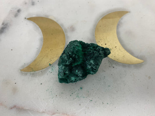 Fibrous Malachite Specimen