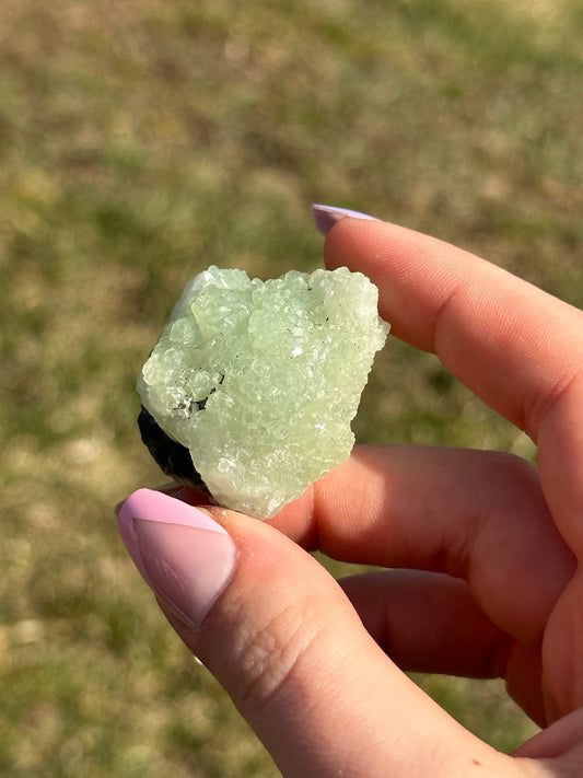 Prehnite with Epidote
