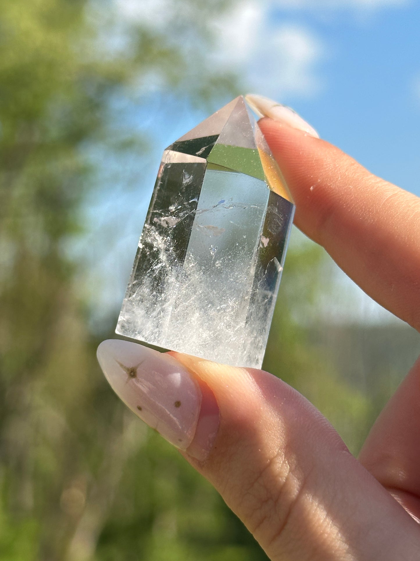 Clear Quartz Mini Towers