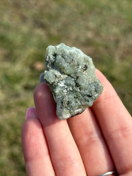 Prehnite with Epidote