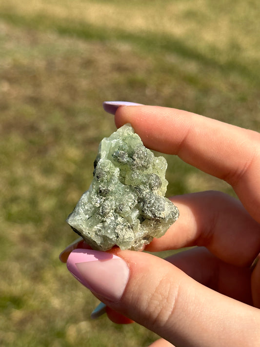 Prehnite with Epidote