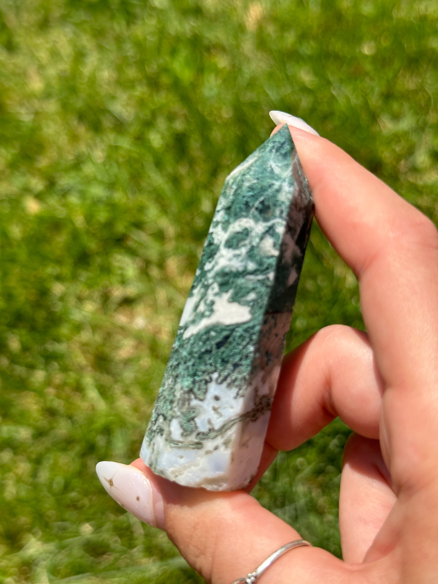 Moss Agate Towers