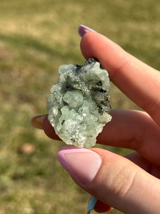 Prehnite with Epidote