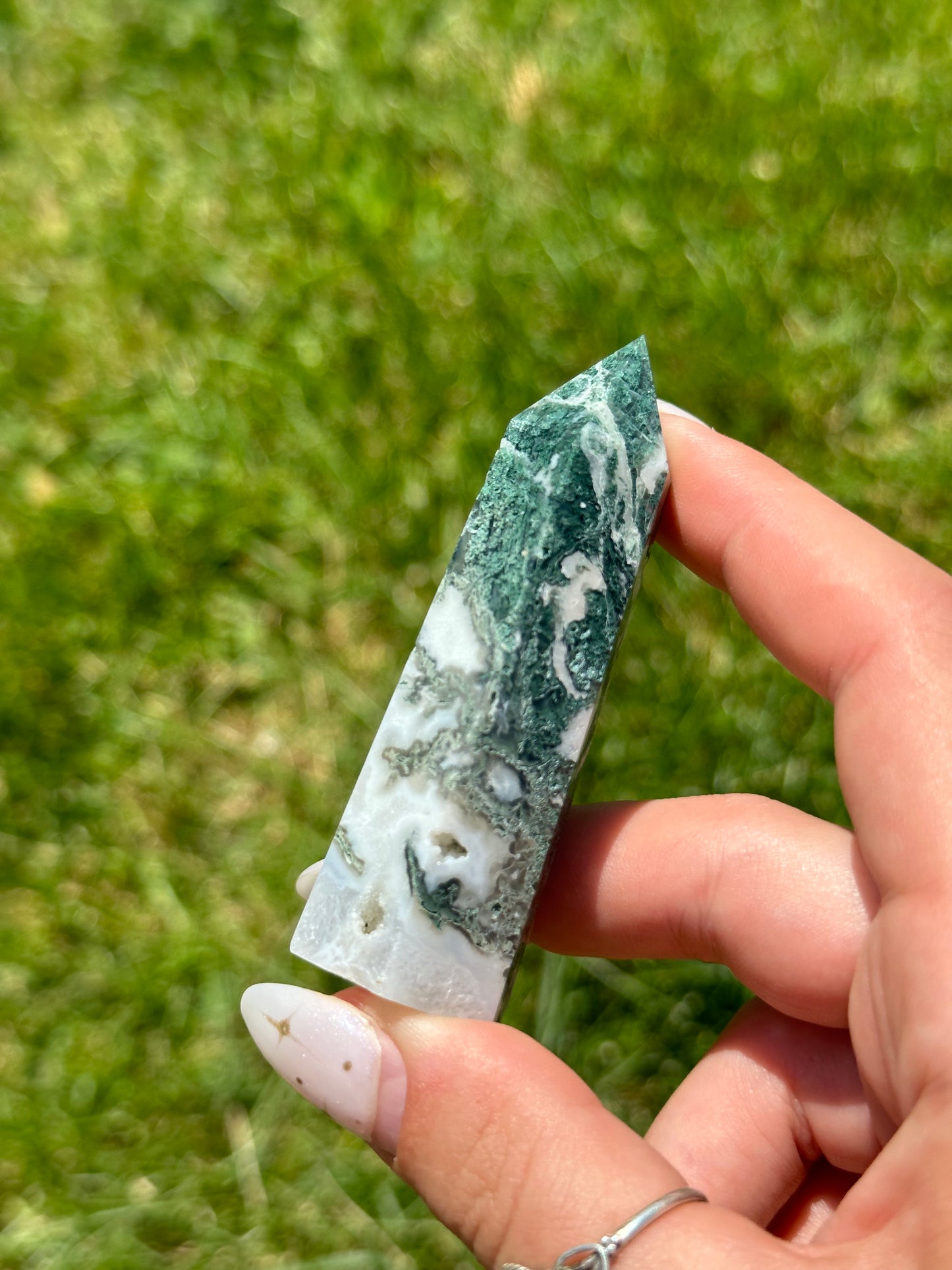 Moss Agate Towers