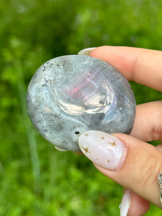 Sunset Labradorite Palmstone