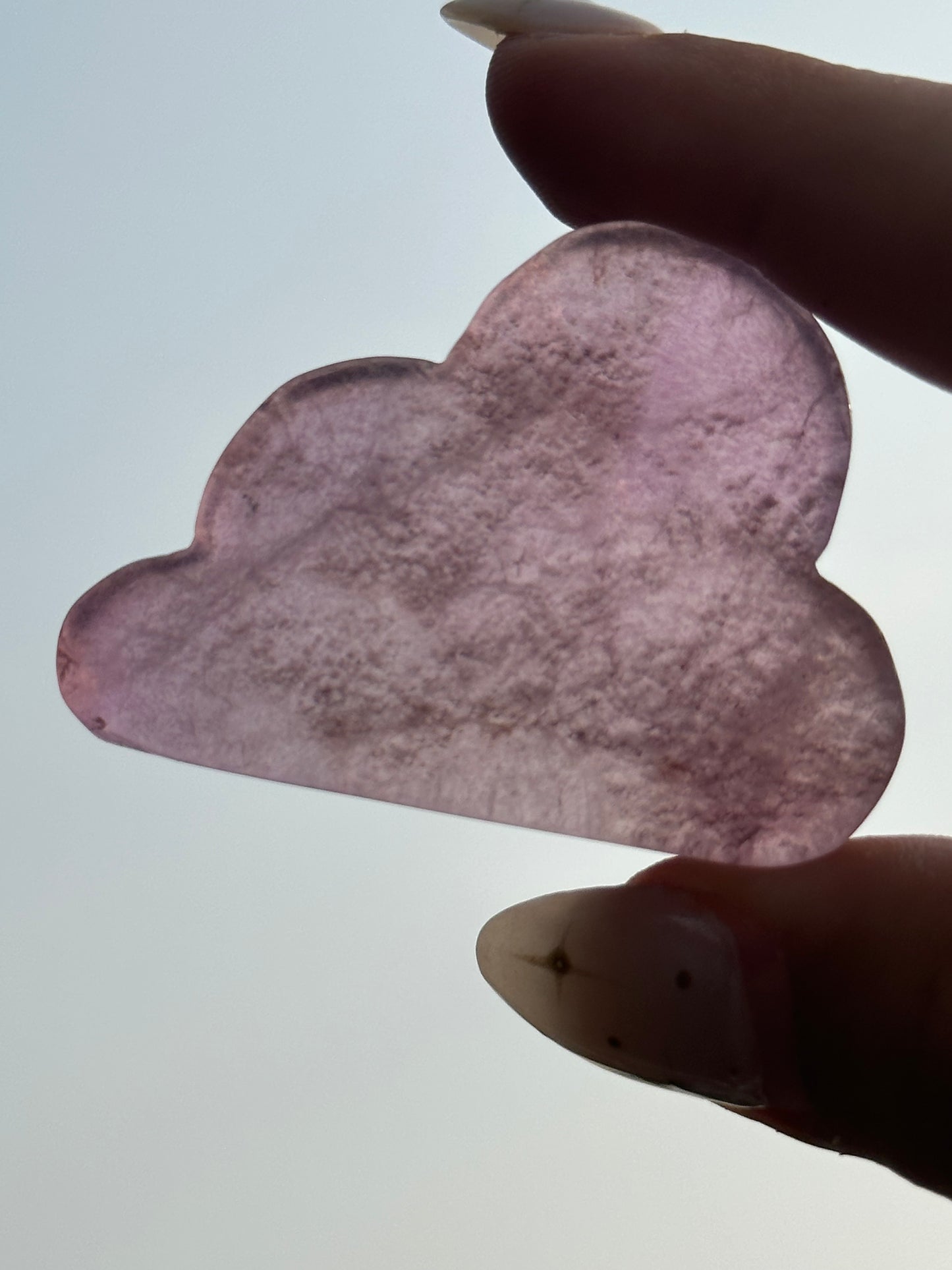 Mini Purple Fluorite Cloud