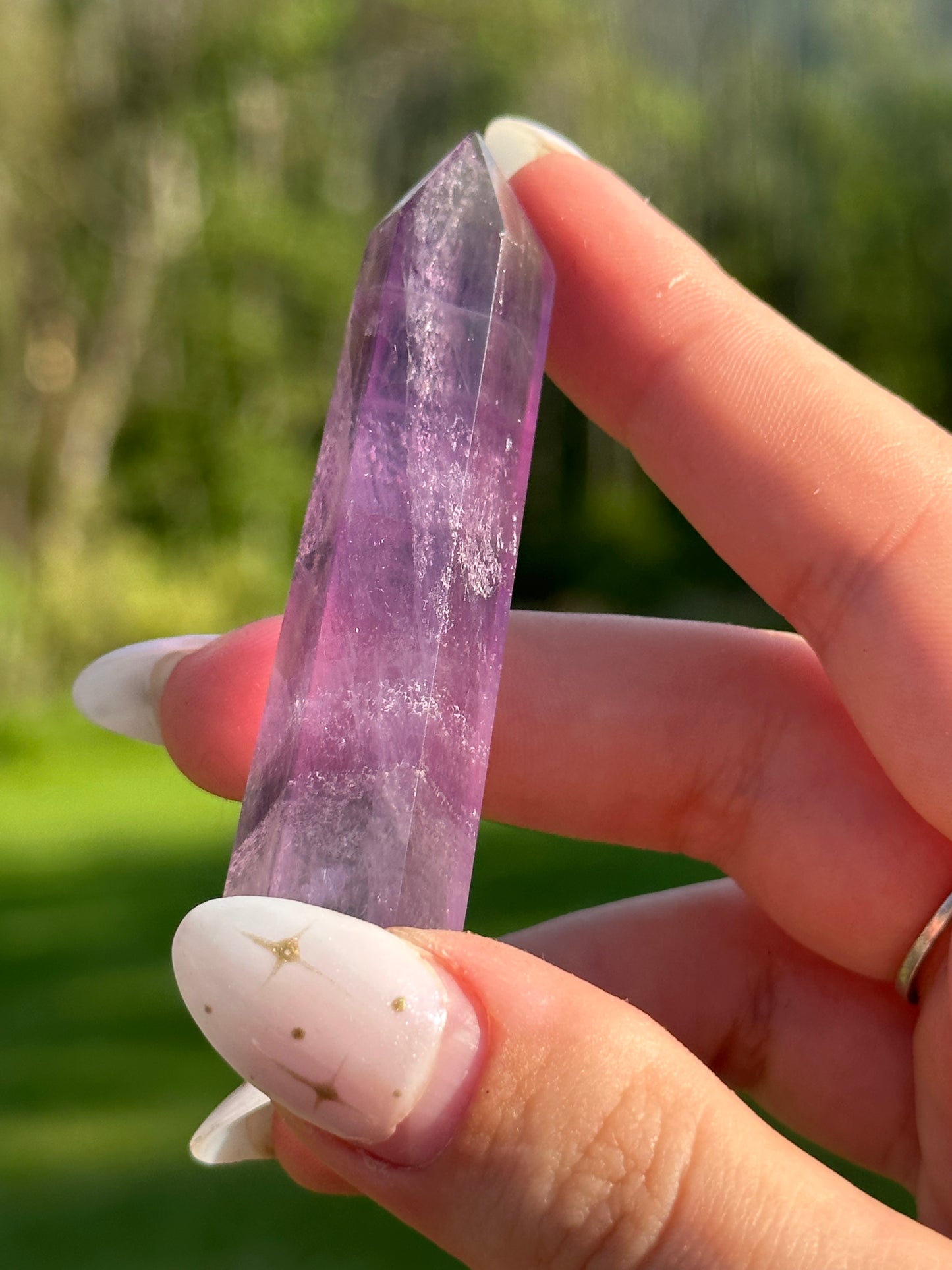 Magenta Fluorite Towers