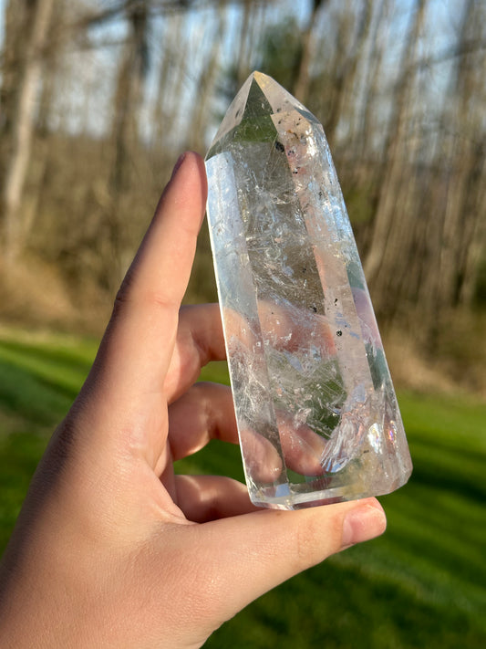 Clear Quartz Tower
