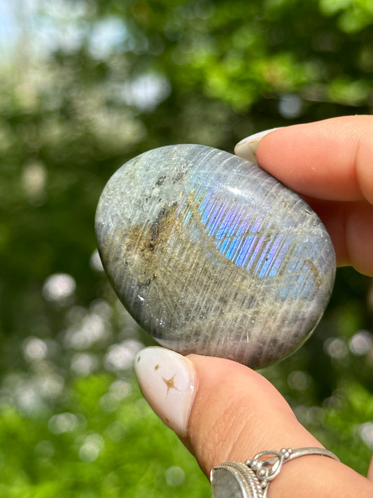 Sunset Labradorite Palmstone