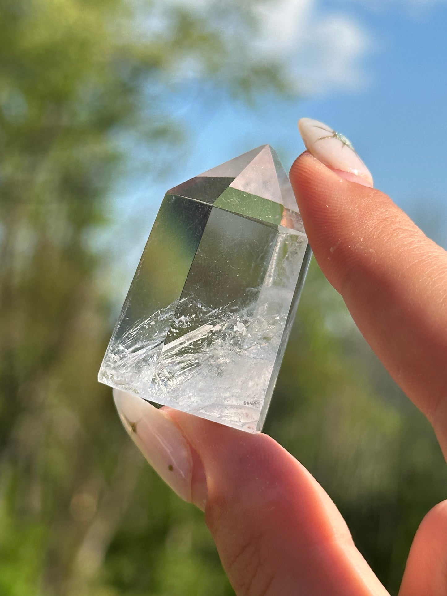 Clear Quartz Mini Towers