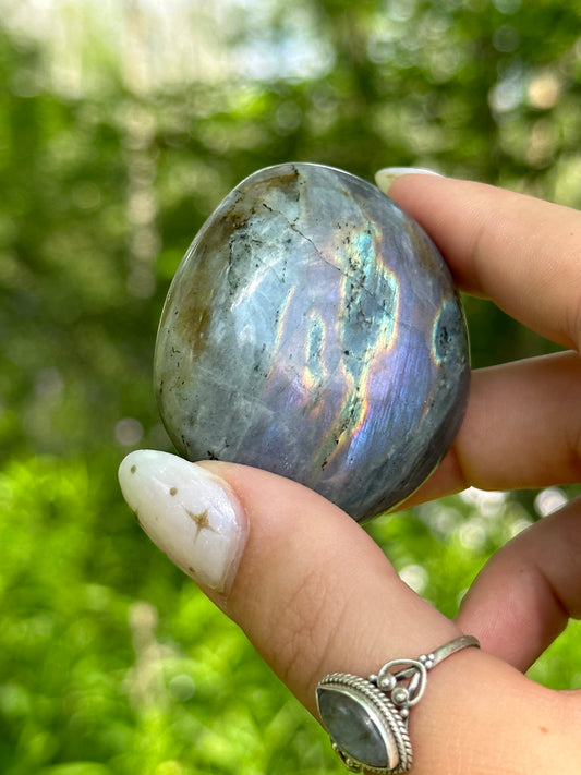 Sunset Labradorite Palmstone