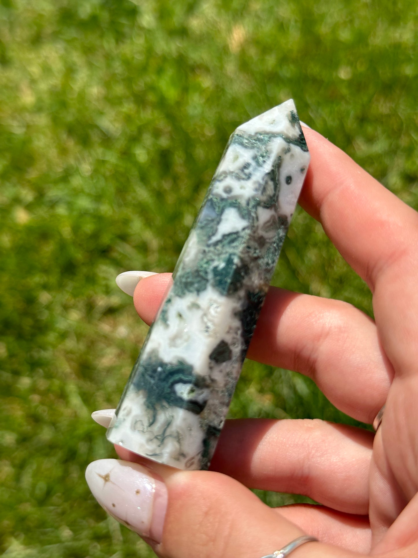 Moss Agate Towers