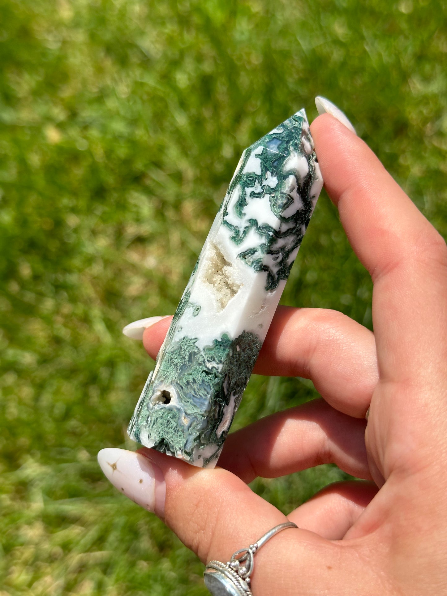 Moss Agate Towers