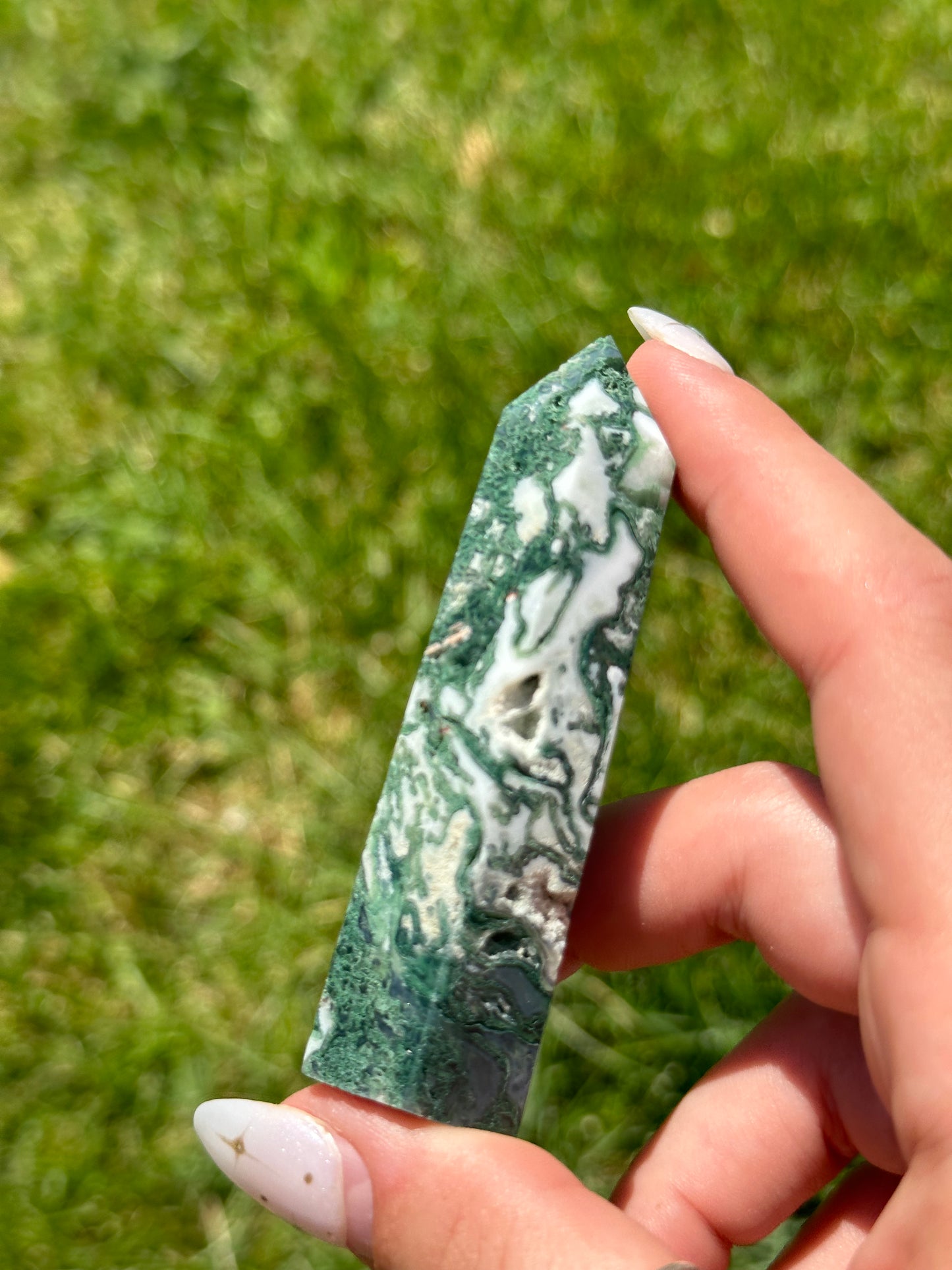 Moss Agate Towers