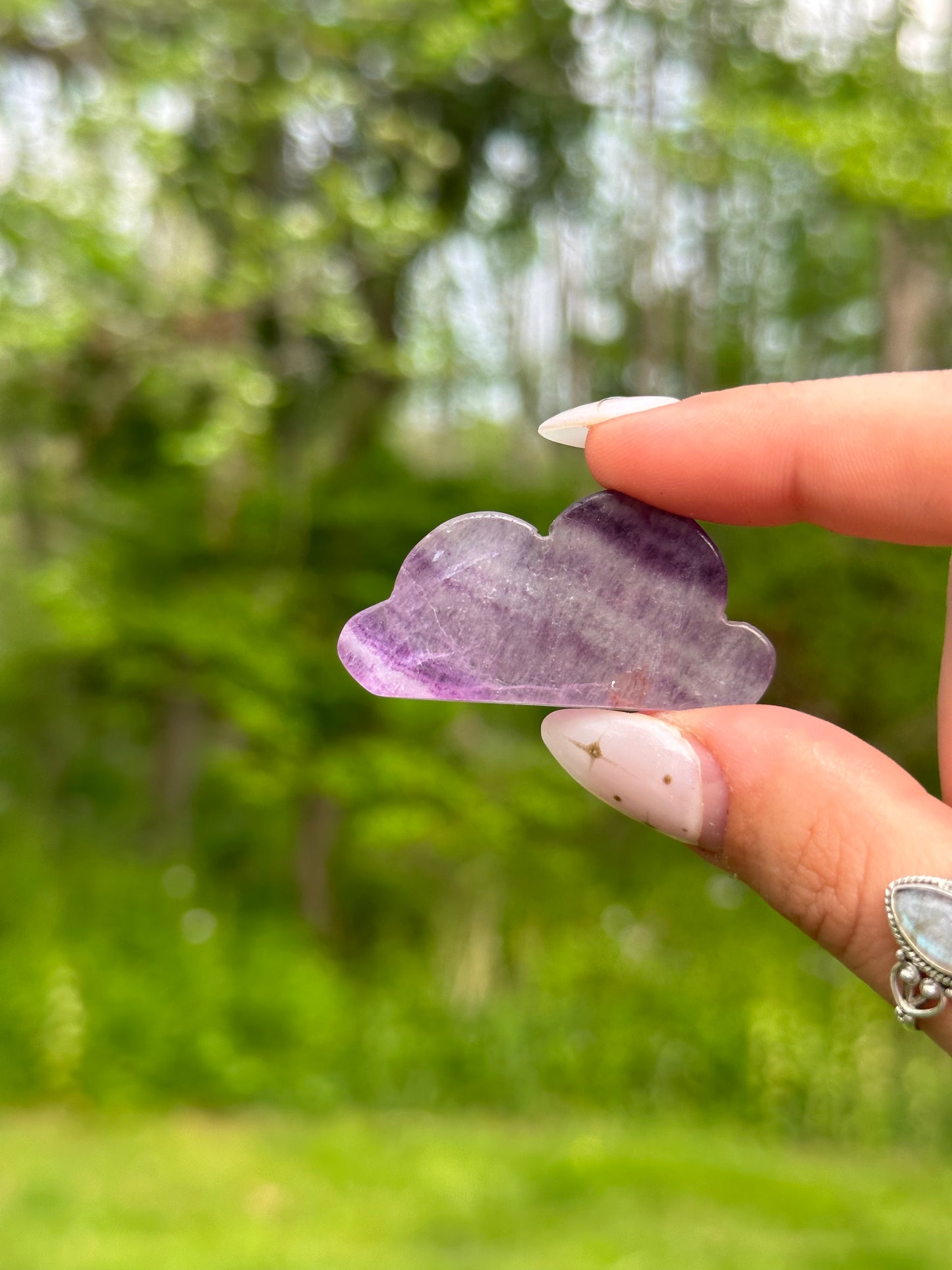 Mini Purple Fluorite Cloud