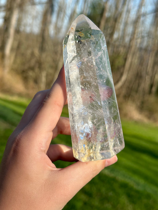 Clear Quartz Tower