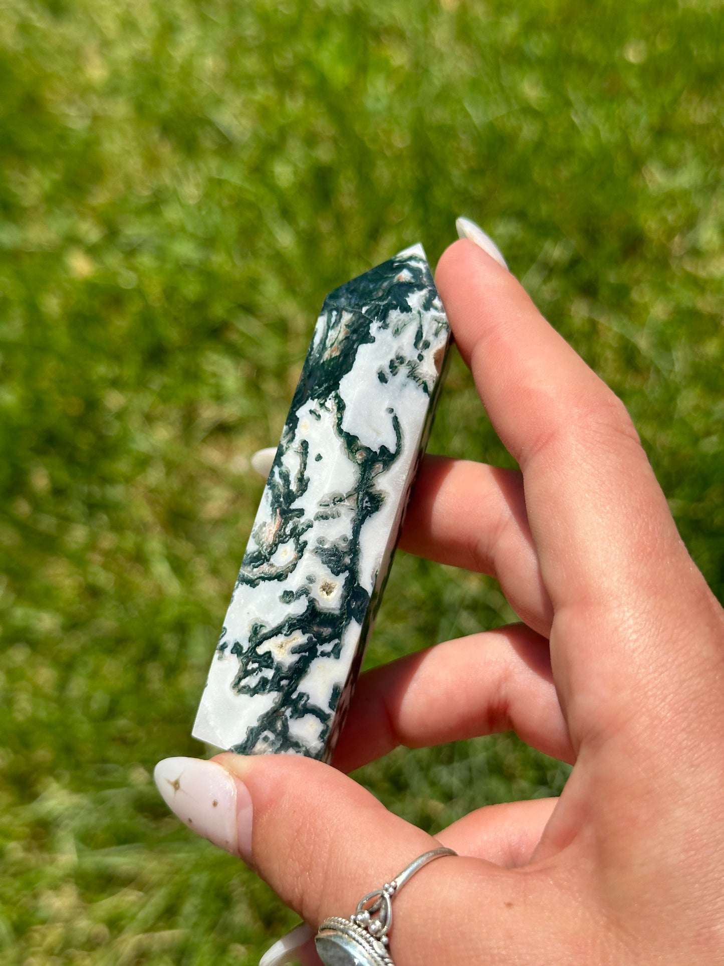 Moss Agate Towers