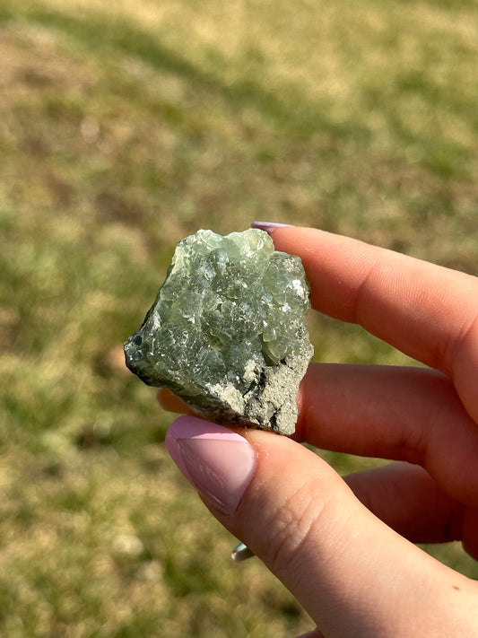 Prehnite with Epidote