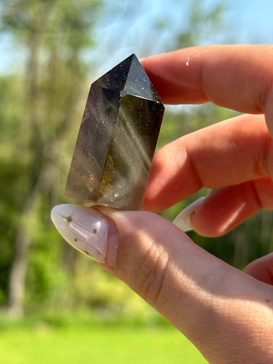 Smokey Quartz Towers