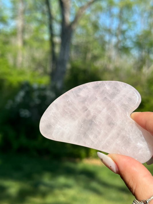 Rose Quartz Gua Sha Tool