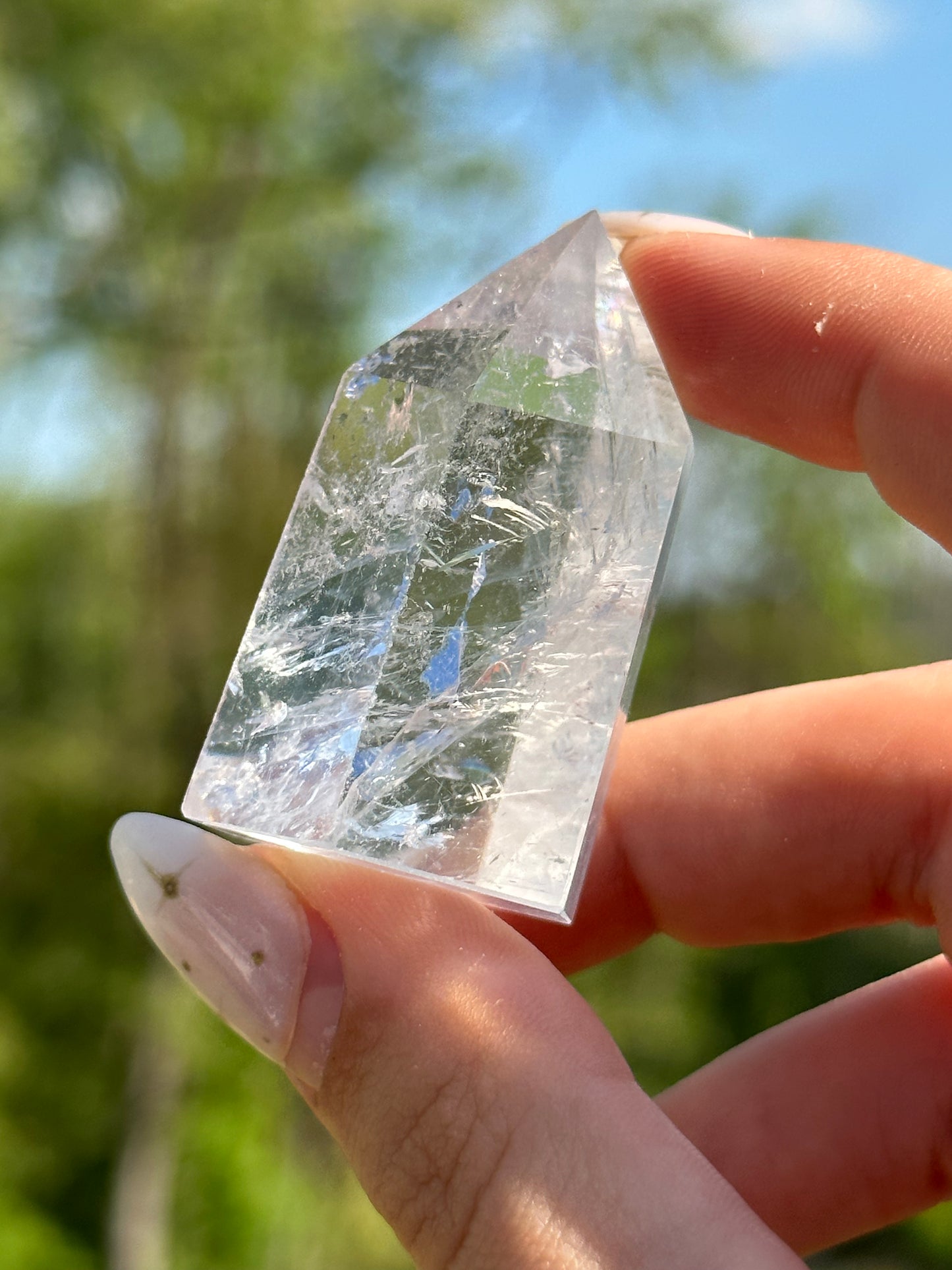 Clear Quartz Mini Towers