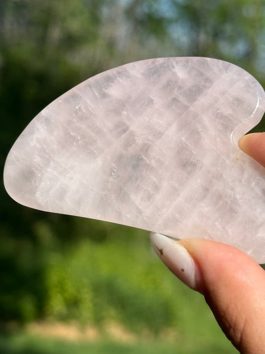 Rose Quartz Gua Sha Tool