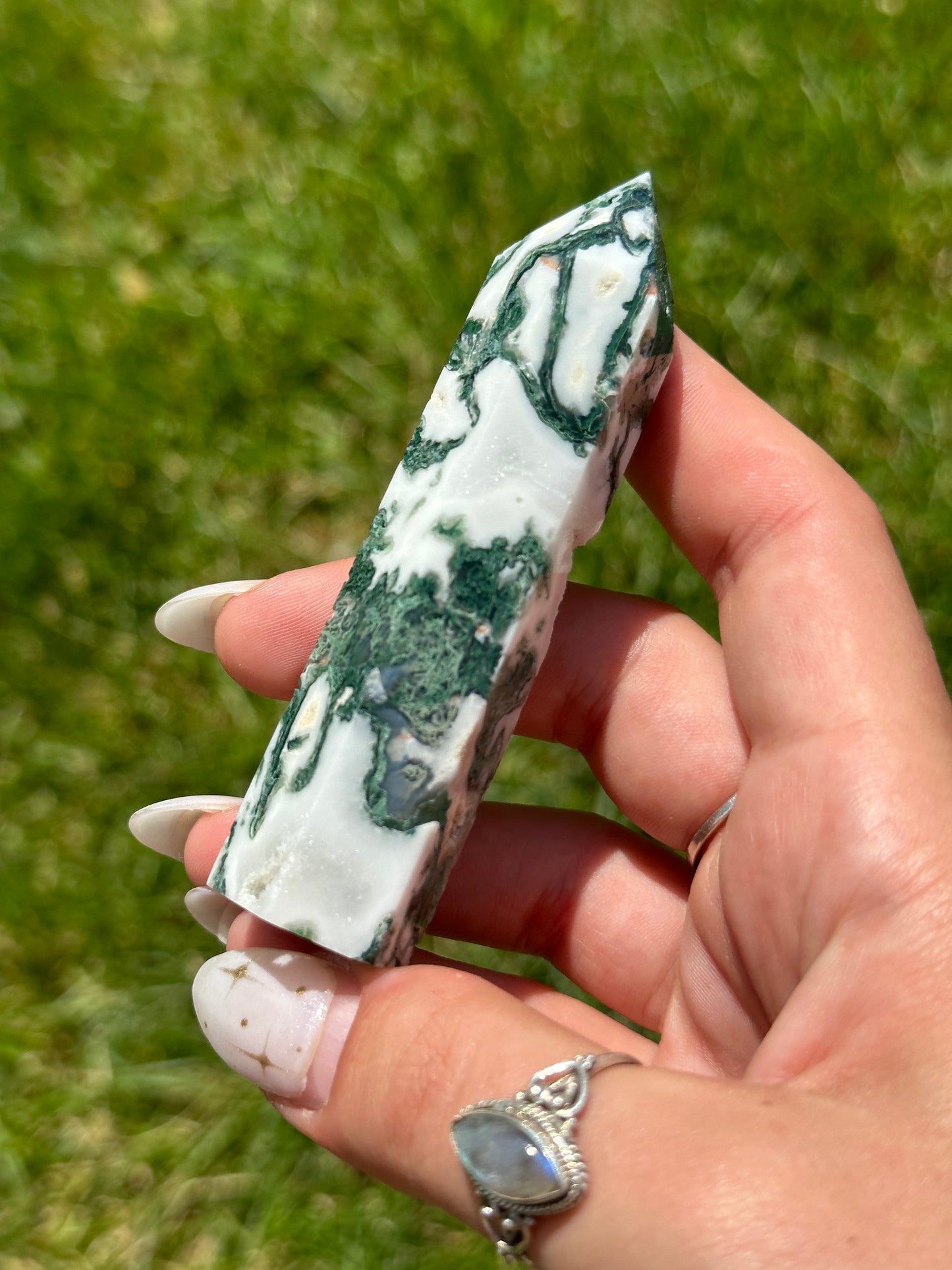 Moss Agate Towers