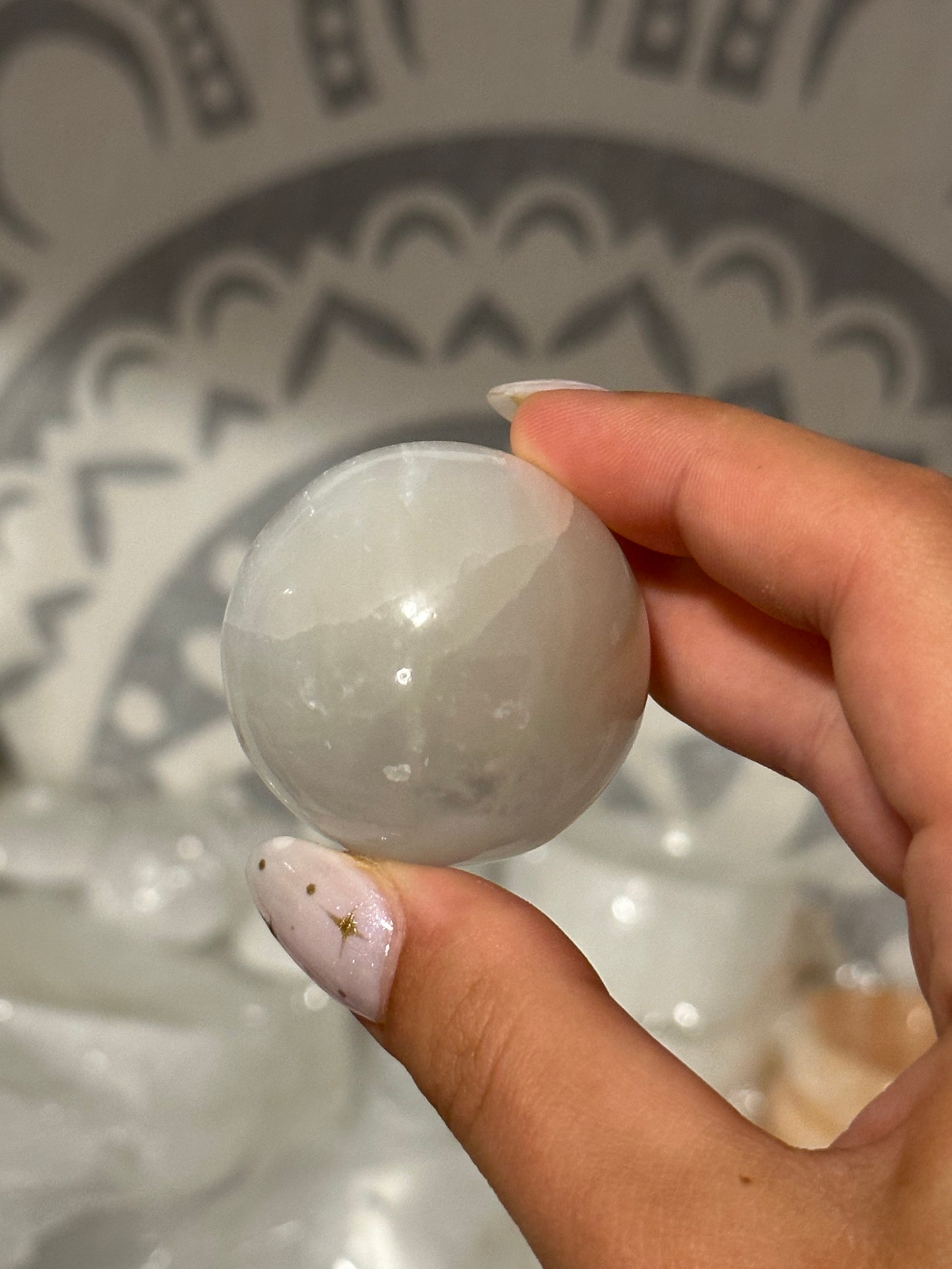 Small Satin Spar Selenite Spheres