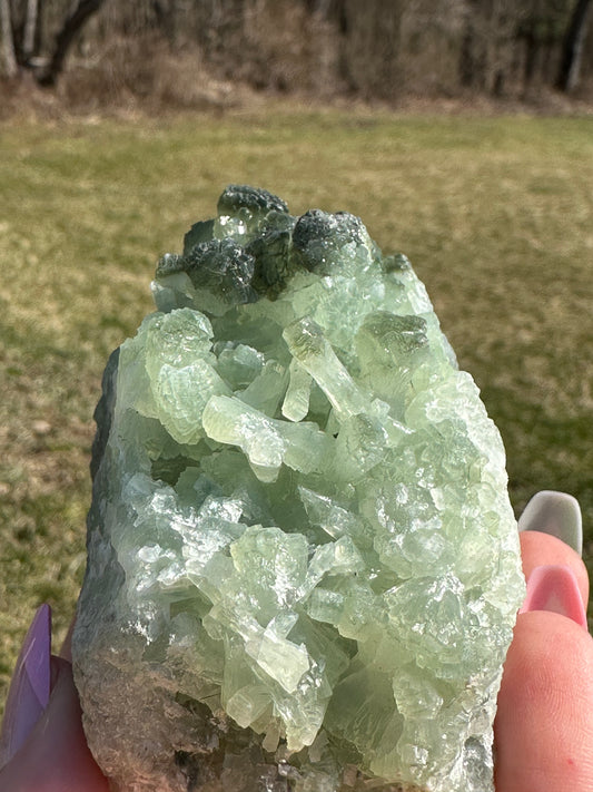 Prehnite with Epidote