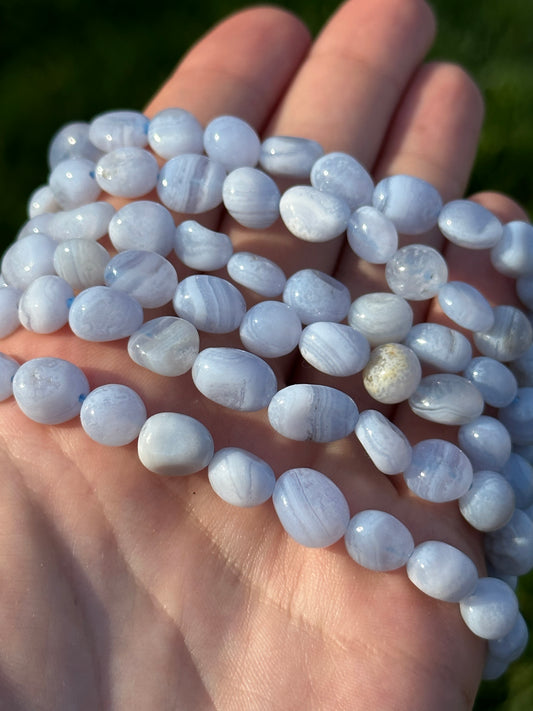 Blue Lace Agate Bracelets